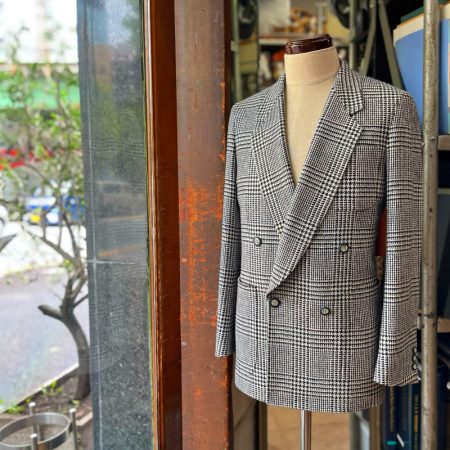 橋本毛織 Made in Japan Silk 53%／Wool 38%／Linen 9%